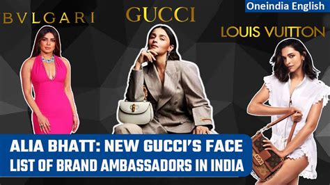 gucci ambassador in the world|indian brand ambassador of Gucci.